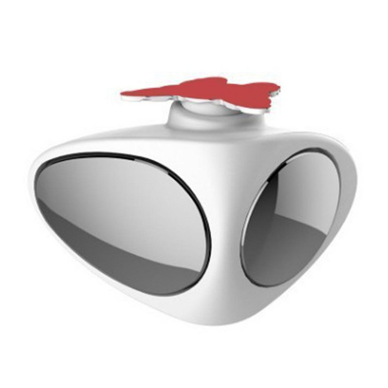 Oglindă pentru unghiul mort pentru mașină de 360 de grade Oglindă pentru zonă retrovizoare pentru mașină, rotativă pe 2 laturi, cu unghi larg Accesoriu de siguranță pentru oglinda retrovizoare exterioară