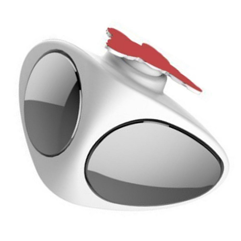 Oglindă pentru unghiul mort pentru mașină de 360 de grade Oglindă pentru zonă retrovizoare pentru mașină, rotativă pe 2 laturi, cu unghi larg Accesoriu de siguranță pentru oglinda retrovizoare exterioară