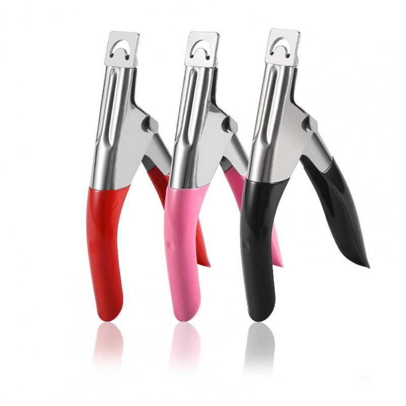 Praktiška nagų kirpimo mašinėlė, galinga prancūziško manikiūro nagų kirpimo mašinėlė Ergonomiška rankena nagų karpyklė manikiūrui