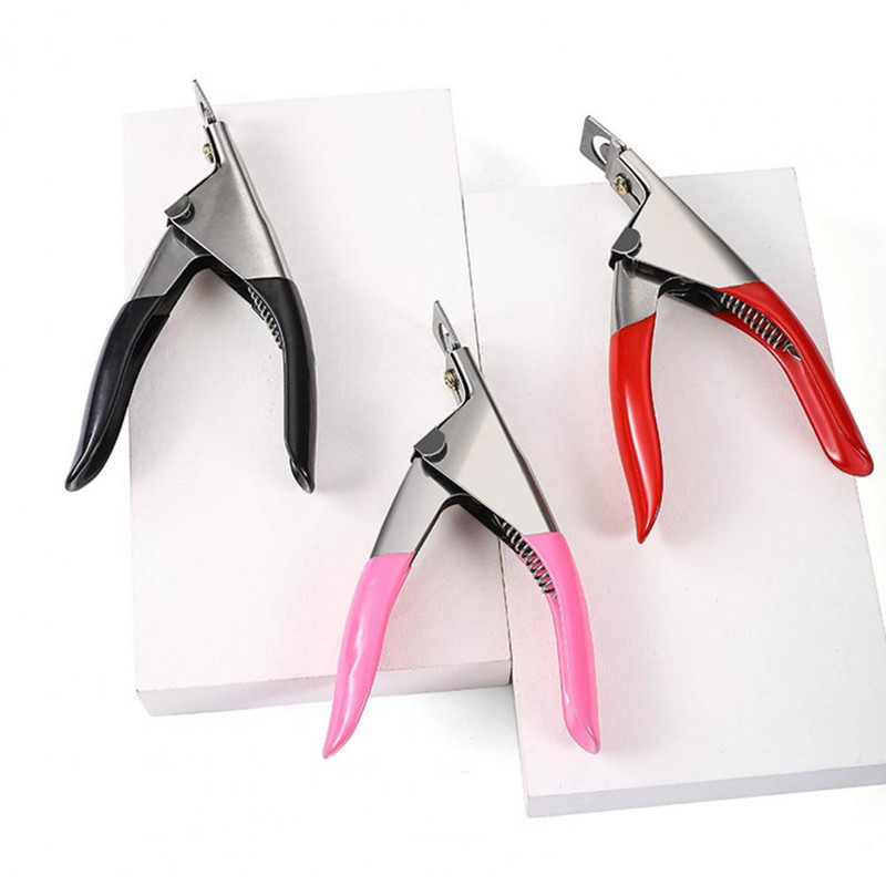 Praktiška nagų kirpimo mašinėlė, galinga prancūziško manikiūro nagų kirpimo mašinėlė Ergonomiška rankena nagų karpyklė manikiūrui