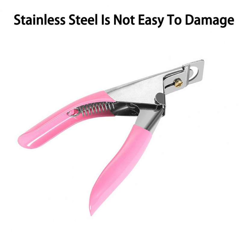 Praktiška nagų kirpimo mašinėlė, galinga prancūziško manikiūro nagų kirpimo mašinėlė Ergonomiška rankena nagų karpyklė manikiūrui