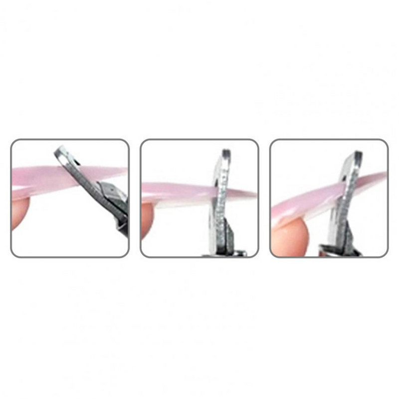 Praktiška nagų kirpimo mašinėlė, galinga prancūziško manikiūro nagų kirpimo mašinėlė Ergonomiška rankena nagų karpyklė manikiūrui