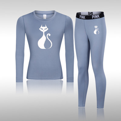 Noua lenjerie termică de schi pentru femei, iarnă, pentru ciclism, colanți caldi, compresie, uscare rapidă, set de lenjerie termică pentru pantaloni lungi