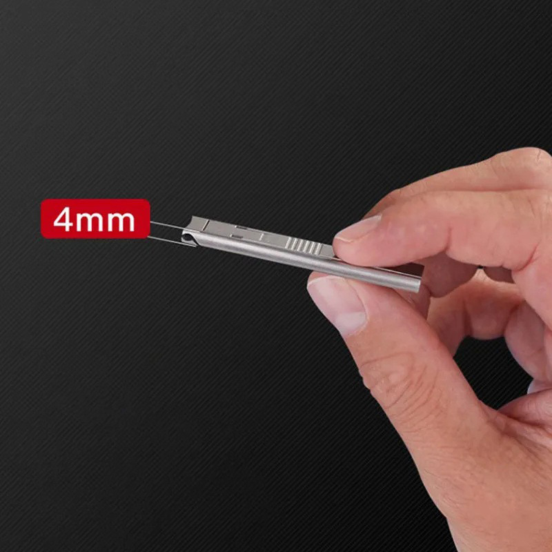 2023 NAUJIENA 1vnt Itin plonos nerūdijančio plieno nagų kirpimo mašinėlės, nešiojamos manikiūro kirpimo mašinėlės.