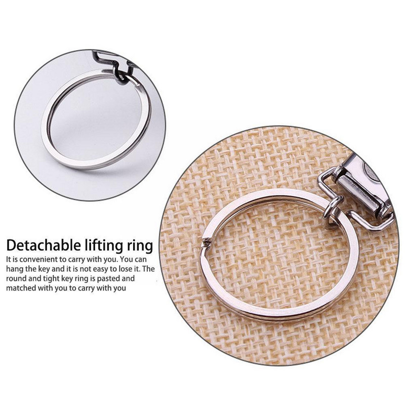 Plieninės sulankstomos nagų kirpimo mašinėlės su raktų pakabuku Nagų dilde Pirštų nagų pedikiūras Manikiūras Nagų dailės įrankiai F9w8