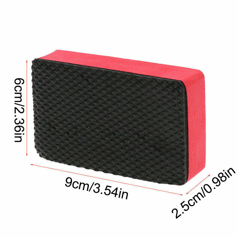 1vnt Car Magic Clay Bar Pad nukenksminimo kempinės bloko valiklis Valymas Eraser Wax Polish Pad Auto plovimo įrankių priedai Nauji