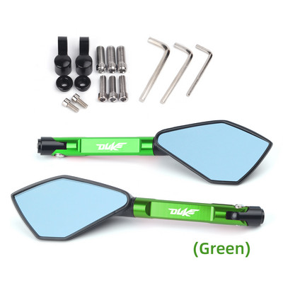 Καθρέφτης Universal Μοτοσικλέτας Πλαϊνός CNC Rearview Blue Anti-glare For KTM 250 390 200 690 125 DUKE 990 SUPER DUKE R 790 1290 DUKE