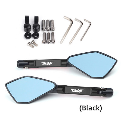 Καθρέφτης Universal Μοτοσικλέτας Πλαϊνός CNC Rearview Blue Anti-glare For KTM 250 390 200 690 125 DUKE 990 SUPER DUKE R 790 1290 DUKE