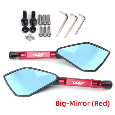 Καθρέφτης Universal Μοτοσικλέτας Πλαϊνός CNC Rearview Blue Anti-glare For KTM 250 390 200 690 125 DUKE 990 SUPER DUKE R 790 1290 DUKE