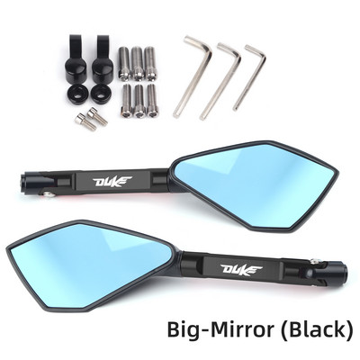 Καθρέφτης Universal Μοτοσικλέτας Πλαϊνός CNC Rearview Blue Anti-glare For KTM 250 390 200 690 125 DUKE 990 SUPER DUKE R 790 1290 DUKE