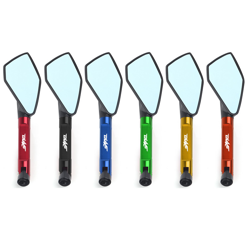 Καθρέφτης Universal Μοτοσικλέτας Πλαϊνός CNC Rearview Blue Anti-glare For KTM 250 390 200 690 125 DUKE 990 SUPER DUKE R 790 1290 DUKE