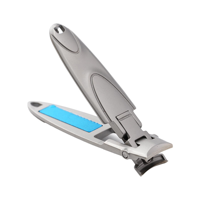 Dispozitiv de tăiat unghii din oțel inoxidabil cu carbon Trimmer profesional pentru manichiură Nail de înaltă calitate cu clemă