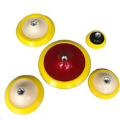 M14 M8 M10 Tampă de suport Slefuitor auto Diametru capotă 5 inch Polizor unghiular Roată Slefuit Disc hârtie Mașină de lustruit Auto Instrumente pentru filet