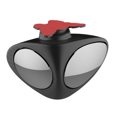 Oglindă pentru unghiul mort pentru mașină de 360 de grade Oglindă cu zonă retrovizoare pentru mașină, rotativă pe 2 laturi, cu unghi larg Accesoriu de siguranță pentru oglinda retrovizoare exterioară
