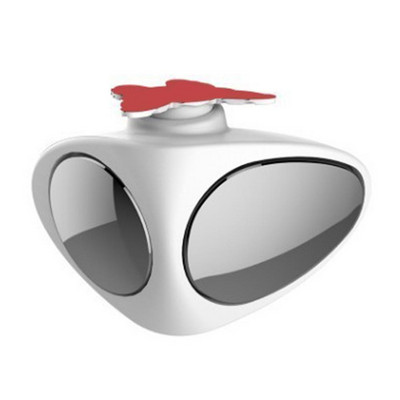 Oglindă pentru unghiul mort pentru mașină de 360 de grade Oglindă cu zonă retrovizoare pentru mașină, rotativă pe 2 laturi, cu unghi larg Accesoriu de siguranță pentru oglinda retrovizoare exterioară
