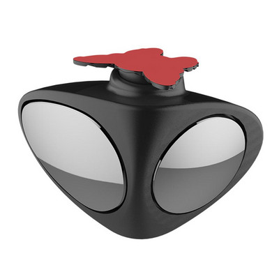 Oglindă pentru unghiul mort pentru mașină de 360 de grade Oglindă cu zonă retrovizoare pentru mașină, rotativă pe 2 laturi, cu unghi larg Accesoriu de siguranță pentru oglinda retrovizoare exterioară
