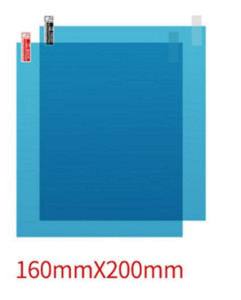 Automobilio veidrodžio apsauginė plėvelė, šoninė, apsauganti nuo vandens miglos plėvelės nuo rūko, lietaus nepraleidžianti hidrofobinė galinio vaizdo veidrodžio apsauginė plėvelė