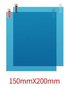 Automobilio veidrodžio apsauginė plėvelė, šoninė, apsauganti nuo vandens miglos plėvelės nuo rūko, lietaus nepraleidžianti hidrofobinė galinio vaizdo veidrodžio apsauginė plėvelė