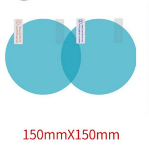 Automobilio veidrodžio apsauginė plėvelė, šoninė, apsauganti nuo vandens miglos plėvelės nuo rūko, lietaus nepraleidžianti hidrofobinė galinio vaizdo veidrodžio apsauginė plėvelė