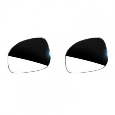 2 buc/set Oglindă spate convenabilă HD Ușor de lipit Oglindă de unghi orb fără cadru, ușoară, 360 de grade