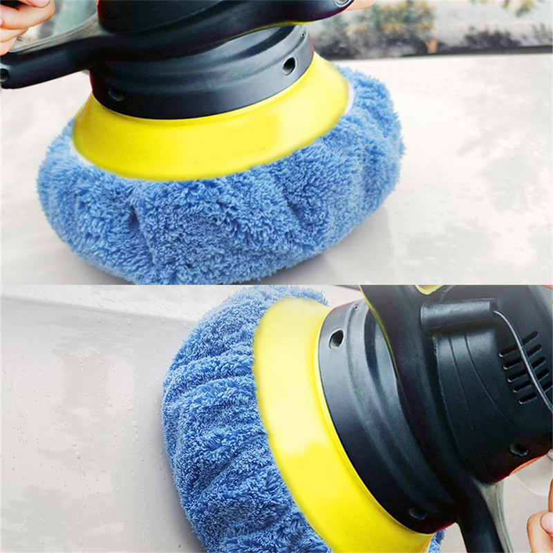 Set de tampon de lustruit 20 de bucăți, cașmir, operație simplă, consumabile de curățare, kit de covoraș pentru epilare cu ceară, instrument de lustruit reglabil