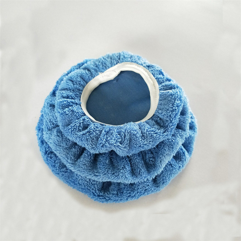 Set de tampon de lustruit 20 de bucăți, cașmir, operație simplă, consumabile de curățare, kit de covoraș pentru epilare cu ceară, instrument de lustruit reglabil