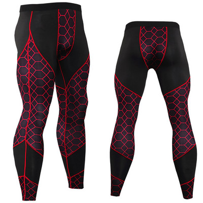 Set de lenjerie termică pentru schi pentru sport pentru bărbați Costume pentru gimnastică Costum de compresie Haine de alergare MMA Fitness Culturism Colanți de antrenament