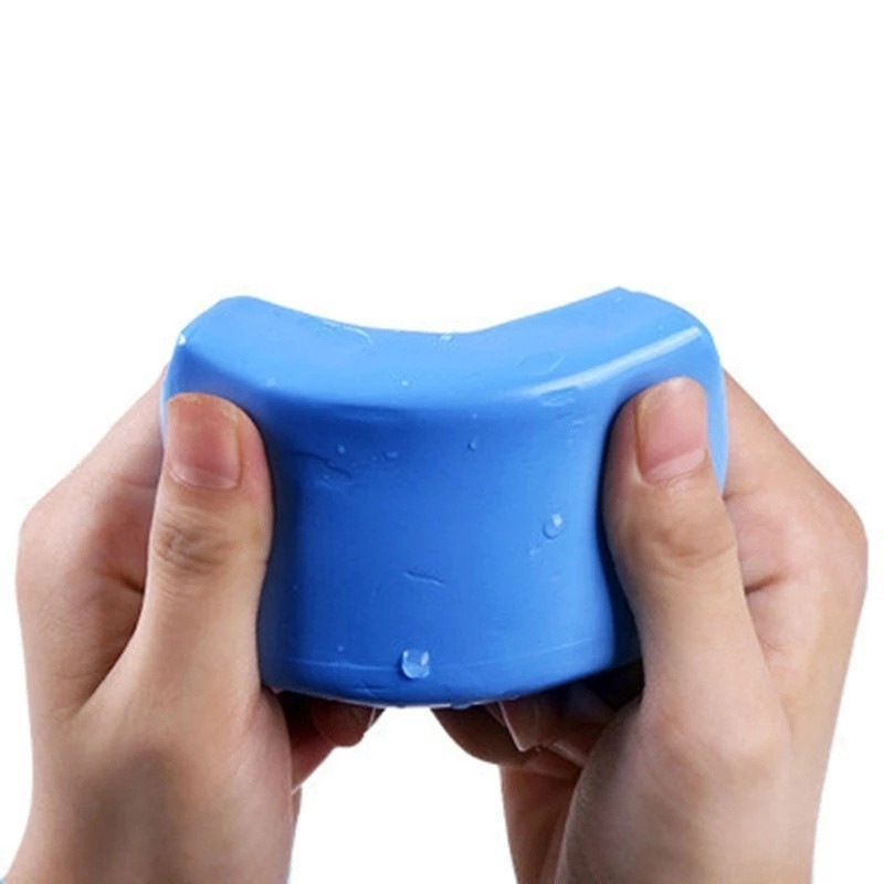 Bară de argilă pentru mașini Unelte de curățare pentru spălarea vehiculelor Albastru 100g Curățător Mașină de spălat Îngrijire auto Slagă Noroi Îndepărtați Accesorii portabile pentru detalii