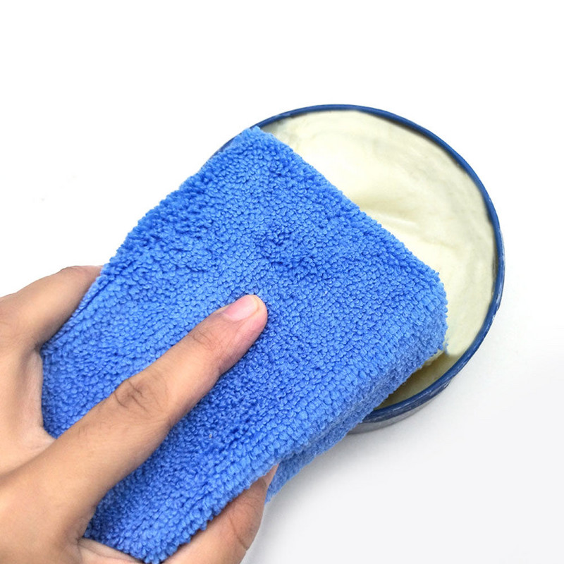Automobil Pravokutni aplikator od mikrovlakana Jastučići za čišćenje Spužve Krpe za njegu Vosak od mikrovlakana Poliranje Alati za automobil