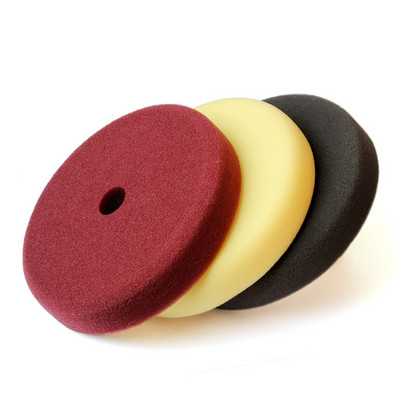 Z-LION 3-dielna sada leštiacich podložiek na auto 7 palcov s podkladovou podložkou M14 5/8-11, leštiaca podložka na auto, voskujúca špongia na kolesá, leštiaci nástroj