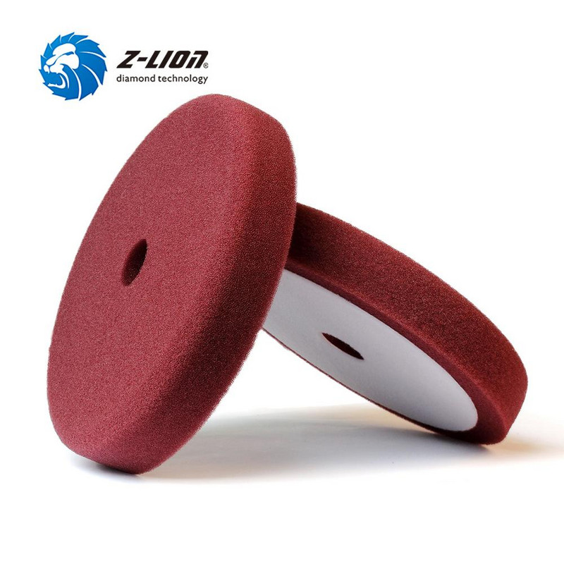 Z-LION 3-dielna sada leštiacich podložiek na auto 7 palcov s podkladovou podložkou M14 5/8-11, leštiaca podložka na auto, voskujúca špongia na kolesá, leštiaci nástroj