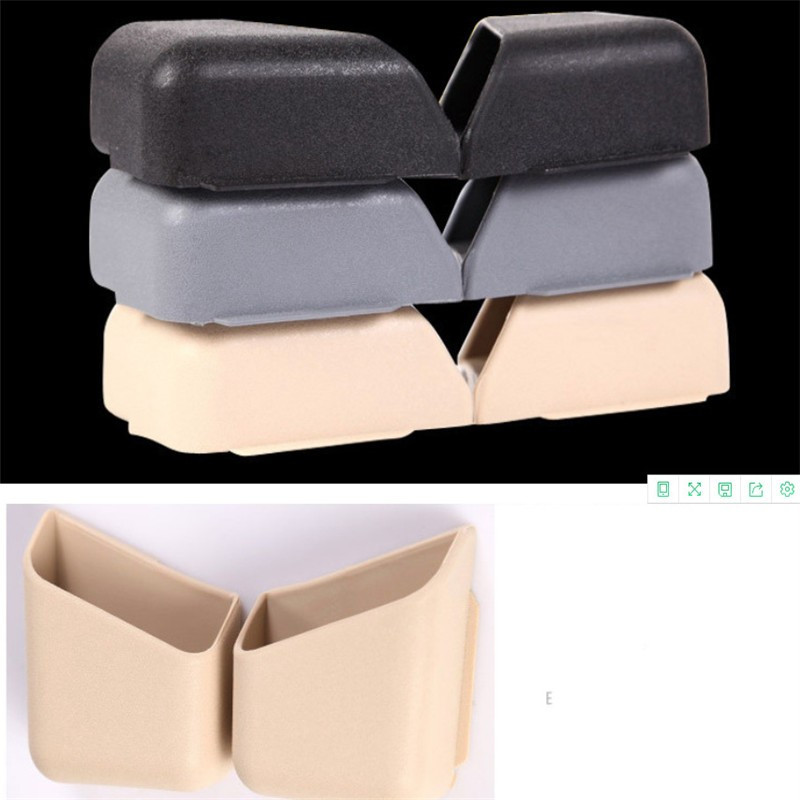 2vnt Automobilinis tvarkytuvas Auto sunkvežimio stulpelio laikymo dėžutė cigarečių telefonų akiniai IC kortelių laikiklis Tvarkyklės krepšys Automobilių stiliaus priedai