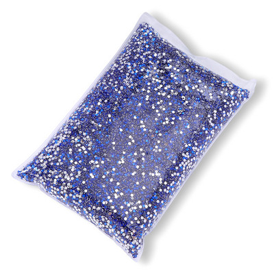 10000 bucăți 6mm multicolor cristal transparent AB strasuri non-hotfix Flatback rotund rășină strass piatră DIY nail art decorare
