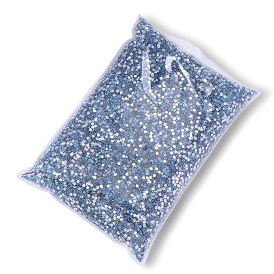10000 bucăți 6mm multicolor cristal transparent AB strasuri non-hotfix Flatback rotund rășină strass piatră DIY nail art decorare