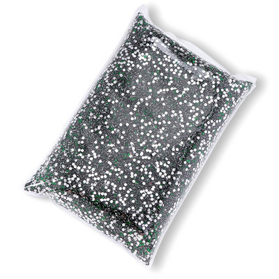 10000 bucăți 6mm multicolor cristal transparent AB strasuri non-hotfix Flatback rotund rășină strass piatră DIY nail art decorare