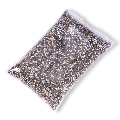10000 bucăți 6mm multicolor cristal transparent AB strasuri non-hotfix Flatback rotund rășină strass piatră DIY nail art decorare