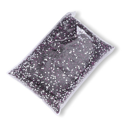 10000 bucăți 6mm multicolor cristal transparent AB strasuri non-hotfix Flatback rotund rășină strass piatră DIY nail art decorare