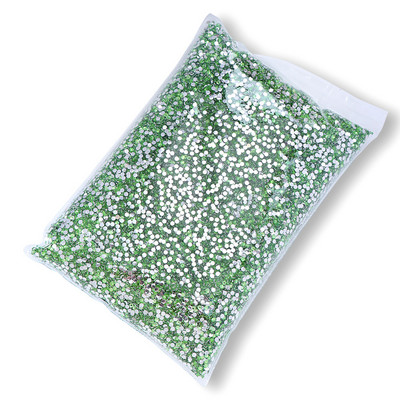 10000 bucăți 6mm multicolor cristal transparent AB strasuri non-hotfix Flatback rotund rășină strass piatră DIY nail art decorare