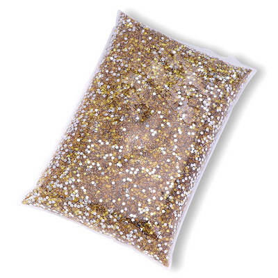 10000 bucăți 6mm multicolor cristal transparent AB strasuri non-hotfix Flatback rotund rășină strass piatră DIY nail art decorare