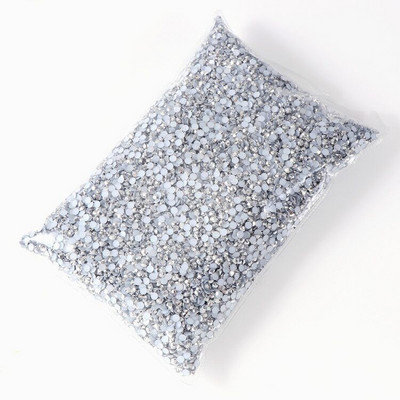 10000 bucăți 6mm multicolor cristal transparent AB strasuri non-hotfix Flatback rotund rășină strass piatră DIY nail art decorare