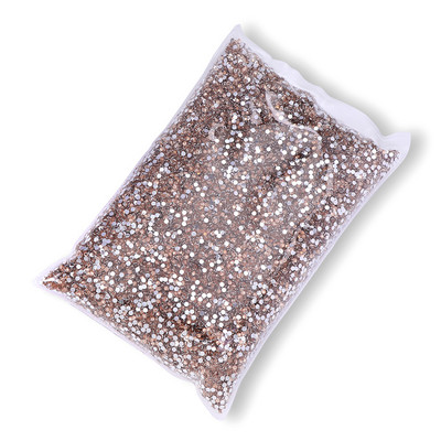 10000 bucăți 6mm multicolor cristal transparent AB strasuri non-hotfix Flatback rotund rășină strass piatră DIY nail art decorare