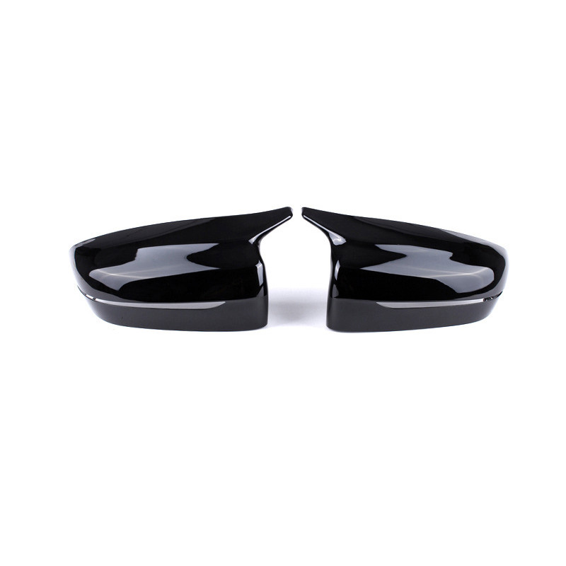 Capac pentru oglindă retrovizoare laterală pentru mașină, acoperire neagră a capacului 1 pereche LHD RHD Fibră de carbon pentru BMW Seria 5 7 G30 G38 G11 G12 17-20 Accesorii