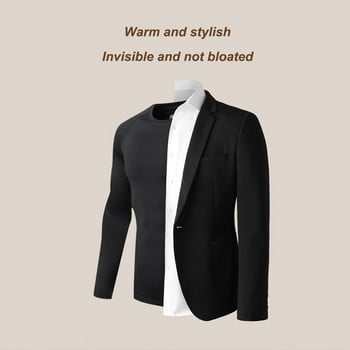 Зимно топло спортно облекло Мъжко поларено бельо Ски термобельо Черен компресионен спортен костюм Бебешки термо клинове Риза