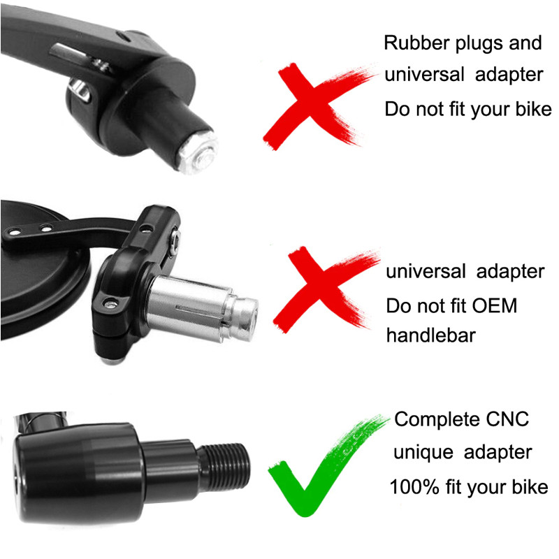 Za YAMAHA XSR 900 2016-2021 XSR 700 2018-2022 Dodaci za motocikle CNC ručka za retrovizore Bočna zrcala Bar krajnje ogledalo