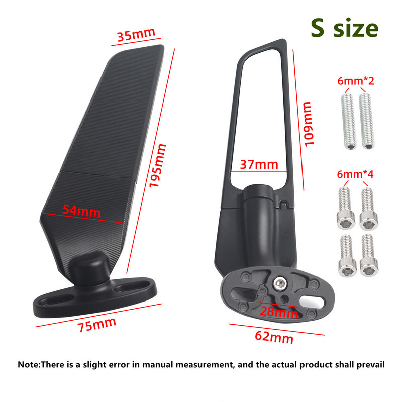 Pentru Suzuki GSX1300R GSX650F GSXR 600 750 1000 GSX-R 1000 Oglinda retrovizoare Oglinzi laterale Specchietti Moto Espejos Retroviseur