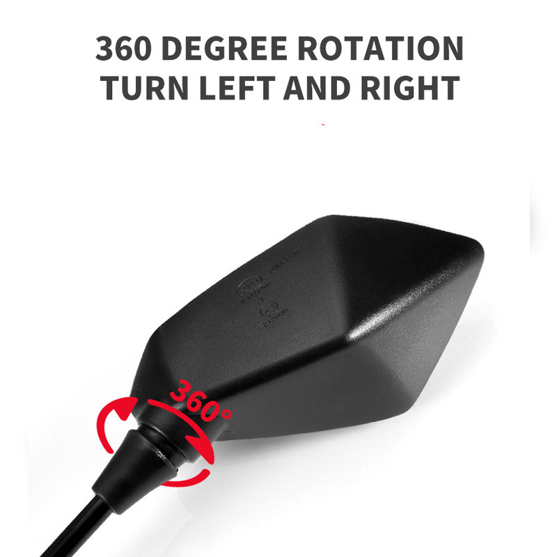 2 buc/pereche oglinda retrovizoare pentru motociclete scooter oglinzi retrovizoare pentru motocross oglinda retrovizoare electrombila spate oglinda convexa 8/10mm fibra de carbon