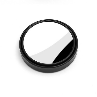 2 buc universale pentru piese auto Oglindă retrovizoare auxiliară oglindă rotundă mică, unghi larg de 360 de grade, punct mort Artefact ultra-clar