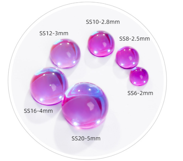 11 culori SS10 1440 buc Mocha Sirenă lacrimă margele ochi de pisică Nail art Strass 3D Glass Nail Art Decoratiuni Garment Mix Stras