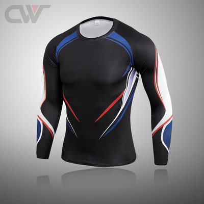 Iarna Nou Set de lenjerie de schi pentru bărbați Îmbrăcăminte termică de compresie Fitness MMA Seturi de alergare Bărbați Îmbrăcăminte sport Rashguard Bărbați