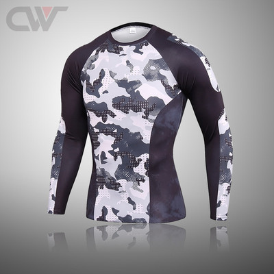 Iarna Nou Set de lenjerie de schi pentru bărbați Îmbrăcăminte termică de compresie Fitness MMA Seturi de alergare Bărbați Îmbrăcăminte sport Rashguard Bărbați